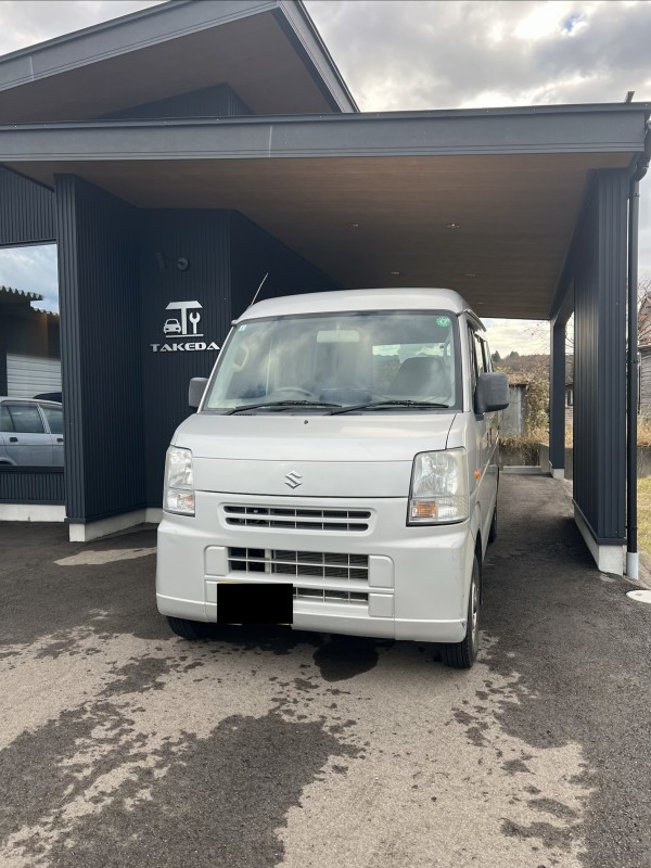 2012年式SUZUKIエブリィのエンジンチェックランプ点灯を修理しました。