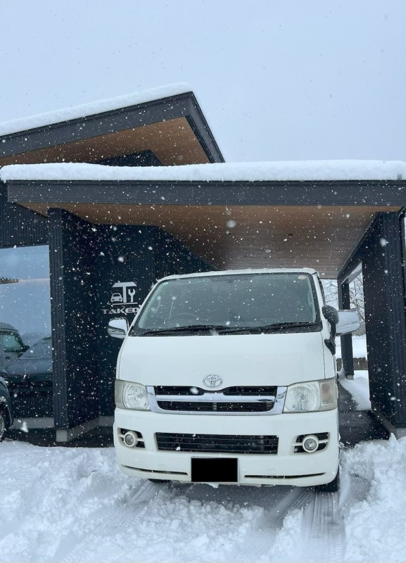 2007年式TOYOTAハイエースの車検をしました。