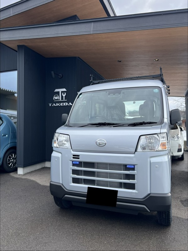新車DAIHATSUハイゼットデッキバンを納車しました。